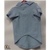Image 1 : BASIC POLO PET SHIRT BLUE SIZE SMALL/MEDIUM.