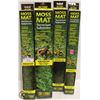 Image 1 : 4 BOXES OF EXOTERRA MOSS MATS, MEDIUM AND SMALL,