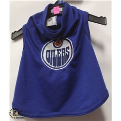 NHL OILERS PET T-SHIRT SIZE SMALL.