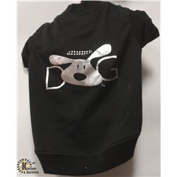 "DOG" GRAPHIC PET T-SHIRT, SIZE X-SMALL.