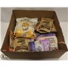 Image 1 : FLAT OF ASSORTED DOG TREATS, BRANDS INCL THREE