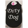 Image 1 : "DIRTY DOG" PET SHIRT SIZE SMALL.