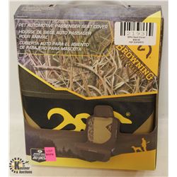 BROWNING PET AUTOMOTIVE PASSENGER SEAT COVERS.