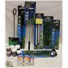 Image 1 : LOT OF ASSORTED AQUARIUM PRODUCTS INCL GLASS