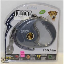 AVENUE RETRACTABLE 16FT LEASH FOR SMALL DOGS