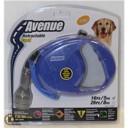 AVENUE RETRACTABLE 16FT LEASH FOR LARGE DOGS
