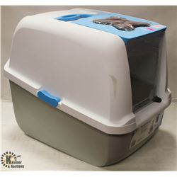 CATIT CLEAN CAT PAN WITH HOOD.