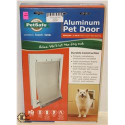 PET SAFE ALUMINUM PET DOOR MEDIUM PETS