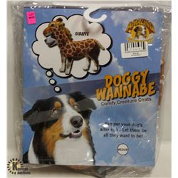 DOGGY WANNABE GIRAFFE COSTUME SIZE MEDIUM
