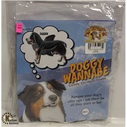 DOGGY WANNABE SHARK COSTUME SIZE SMALL