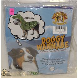 DOGGY WANNABE CROCODILE COSTUME SIZE SMALL
