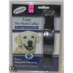 PETTAGS LARGE NO-BARK COLLAR FOR DOGS OVER 25LBS