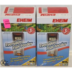 LOT OF 2 EHEIM EVERYDAY FISH FEEDER