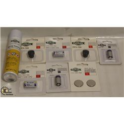 LOT OF ASSORTED PET SAFE REPLACEMENT BATTERY & ONE