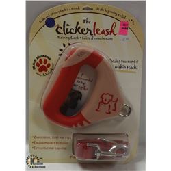 THE CLICKER LEASH FOR DOGS OVER 25 LBS.
