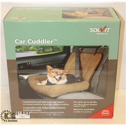 CAR CUDDLER FOR PETS UP TO 30LBS.