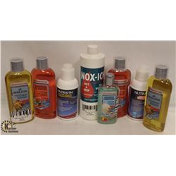 BAG OF ASSORTED AQUARIUM  WATER TREATMENTS