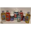 Image 1 : BAG OF ASSORTED AQUARIUM  WATER TREATMENTS