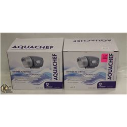 LOT OF 2 AQUACHEF PROGRAMMABLE AUTOMATIC FISH