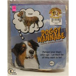 DOGGY WANNABE TIGER COSTUME SIZE SMALL