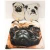 Image 1 : ENGLISH BULL AND PUG WOODEN & PUG BAG