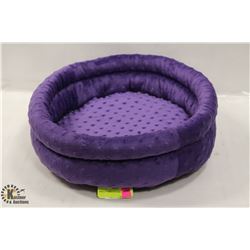 SMALL PURPLE PET BED
