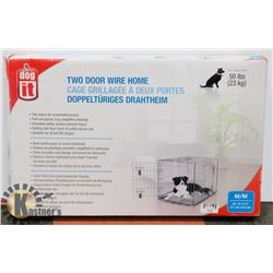 DOG IT TWO DOOR WIRE HOME