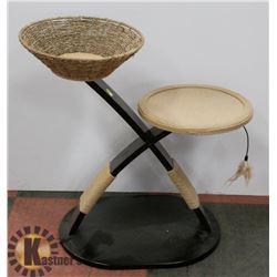 TWO PLATFORM CAT TREE