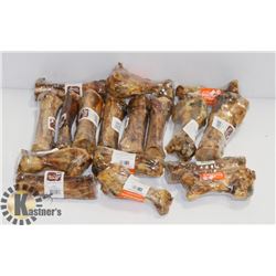 BOX OF CHEWING BONES FOR DOGS