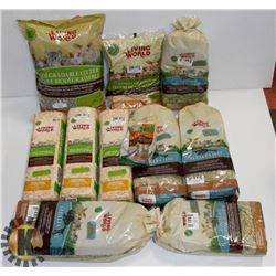 BOX OF SMALL ANIMAL HABITAT SUPPLIES