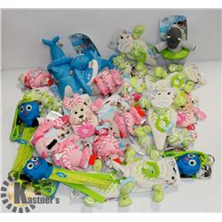 BOX OF DOG CHEW TOYS