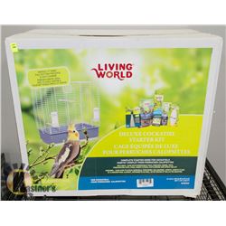 LIVING WORLD DELUXE COCKATIEL STARTER KIT