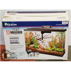 AQUEON LED WIDESCREEN AQUARIUM KIT, SIZE 13