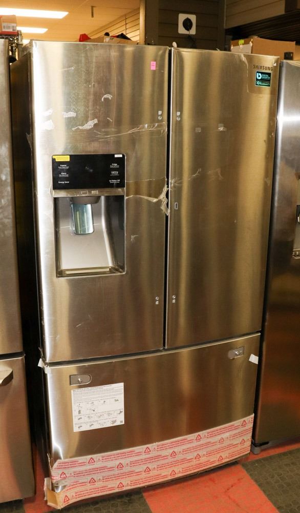 NEW SCRATCH AND DENT SAMSUNG FRENCH DOOR FRIDGE W/