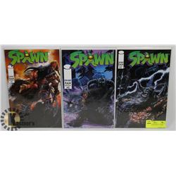 SPAWN FAN EDITIONS #1-3 COMIC BOOKS