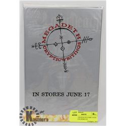 LADY DEATH SEALED COMIC WITH MEGADEATH DEMO CD