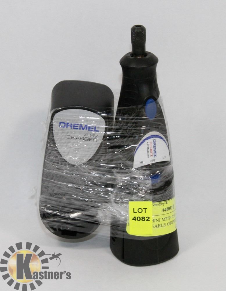 DREMEL MINI MITE 750 RECHARGEABLE GRINDER MODEL Kastner Auctions