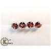 Image 2 : SILVER GARNET RING
