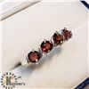 Image 3 : SILVER GARNET RING