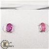 Image 1 : SILVER RUBY EARRINGS