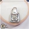 Image 2 : SILVER CUBIC ZIRCONIA PENDANT