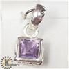 Image 1 : SILVER AMETHYST PENDANT