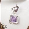 Image 2 : SILVER AMETHYST PENDANT