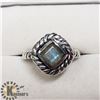 Image 2 : SILVER LABRADORITE RING