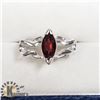 Image 2 : SILVER GARNET 7 RING