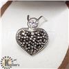 Image 2 : SILVER MARCASITE PENDANT