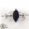Image 1 : SILVER ONYX RING