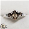 Image 1 : SILVER SMOKY QUARTZ RING