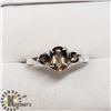 Image 2 : SILVER SMOKY QUARTZ RING