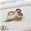 Image 3 : SILVER CITRINE RING